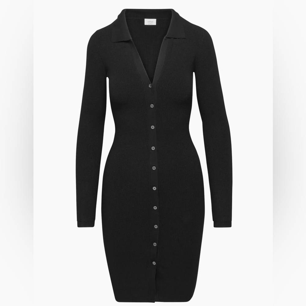 Wilfred Black Sweater dress from Aritzia sz Small